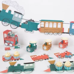 All Aboard! Train Party Set>Meri Meri Sale