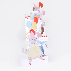 Animal Friends Birthday Card><noscript><img width=