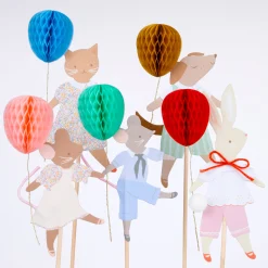 Animal Friends Cake Toppers (x 5)>Meri Meri Best
