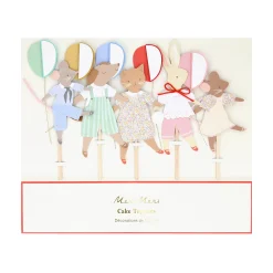 Animal Friends Cake Toppers (x 5)><noscript><img width=