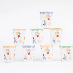 Animal Friends Cups (x 8)>Meri Meri Outlet