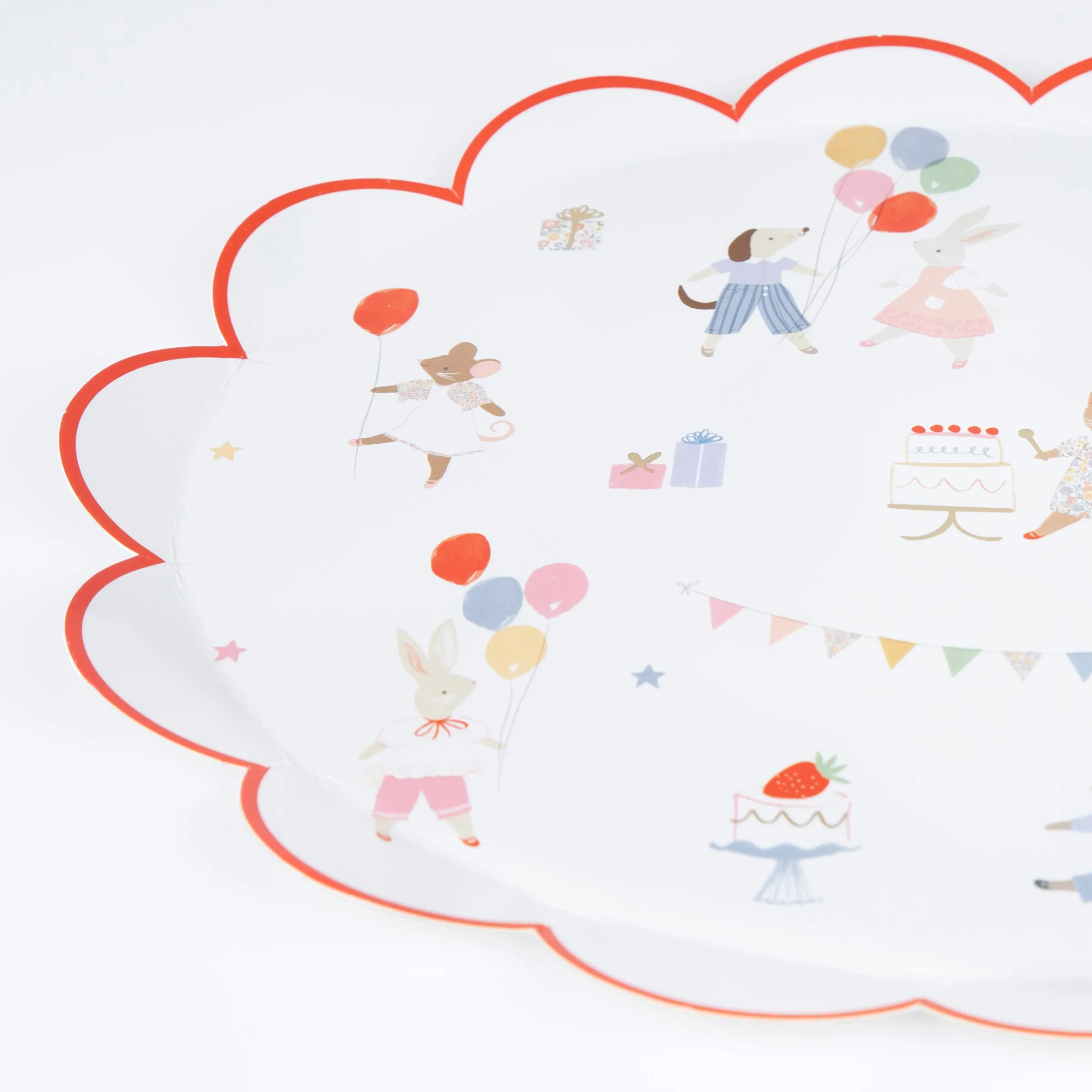 Animal Friends Dinner Plates (x 8)>Meri Meri Fashion