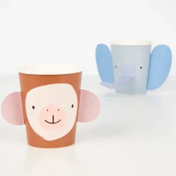 Animal Parade Character Cups (x 8)><noscript><img width=
