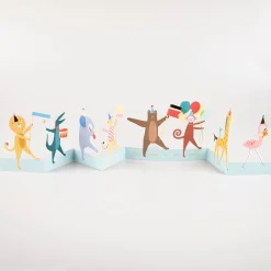 Animal Parade Concertina Card>Meri Meri Fashion