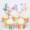 Animal Parade Cupcake Kit (x 24 toppers)>Meri Meri New