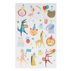 Animal Parade Tattoo Sheets (x 2 sheets)>Meri Meri Online