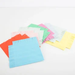 Assorted Bright Large Napkins (x 16)>Meri Meri Fashion