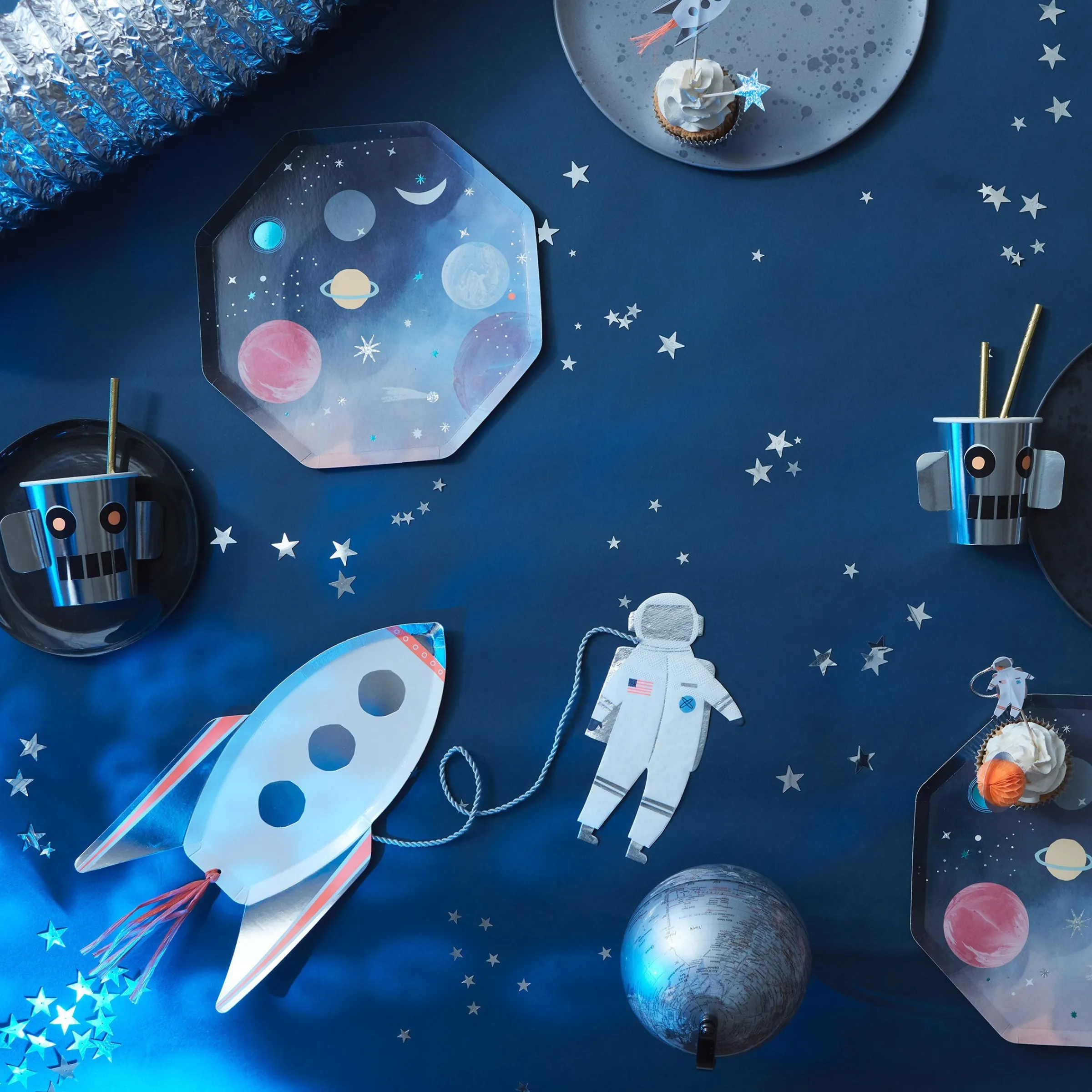 Astronaut Napkins (x 16)>Meri Meri Online