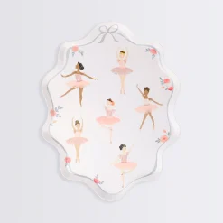 Ballerina Plates (x 8)>Meri Meri Discount