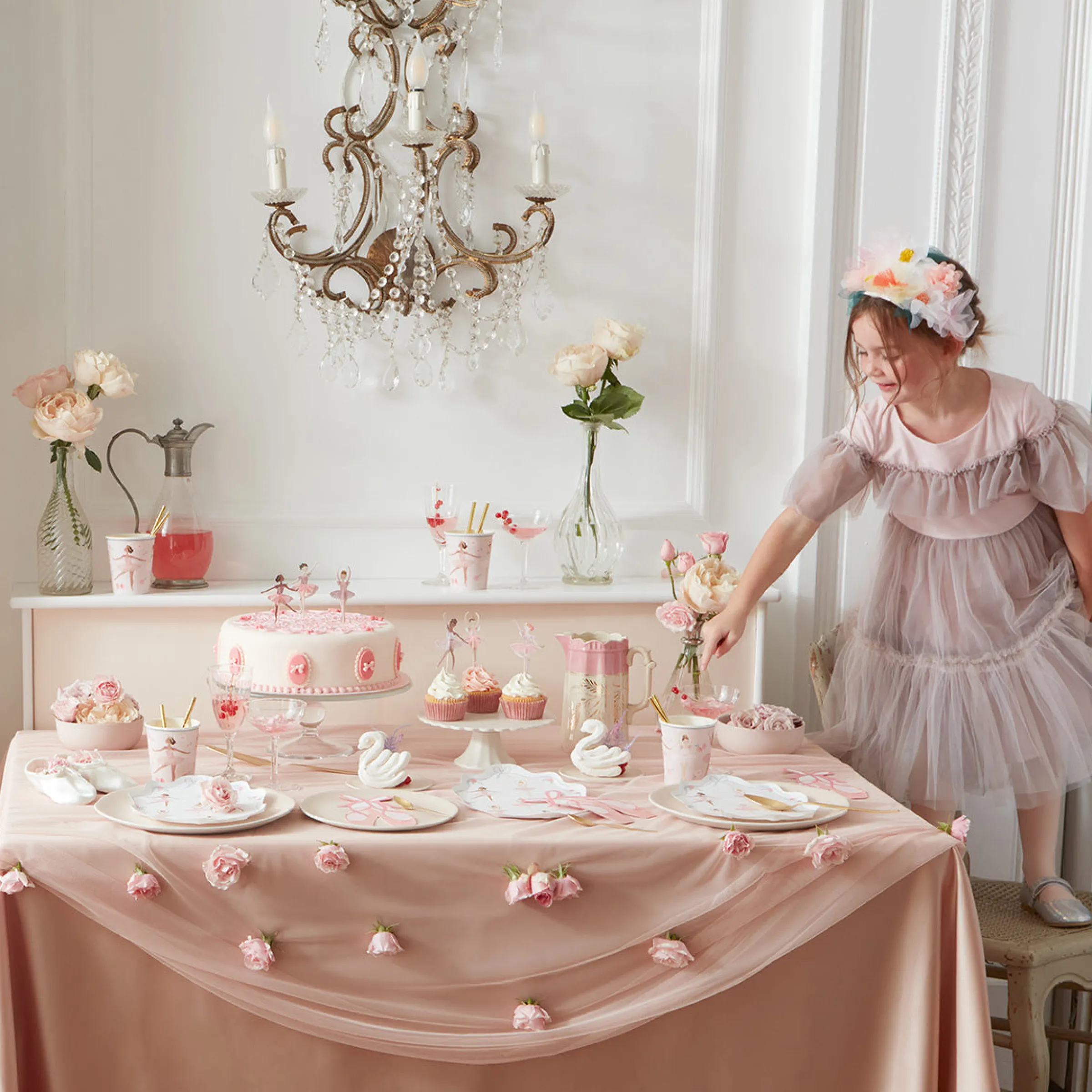 Ballerina Plates (x 8)>Meri Meri Discount