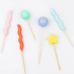 Balloon Candles (x 6)><noscript><img width=