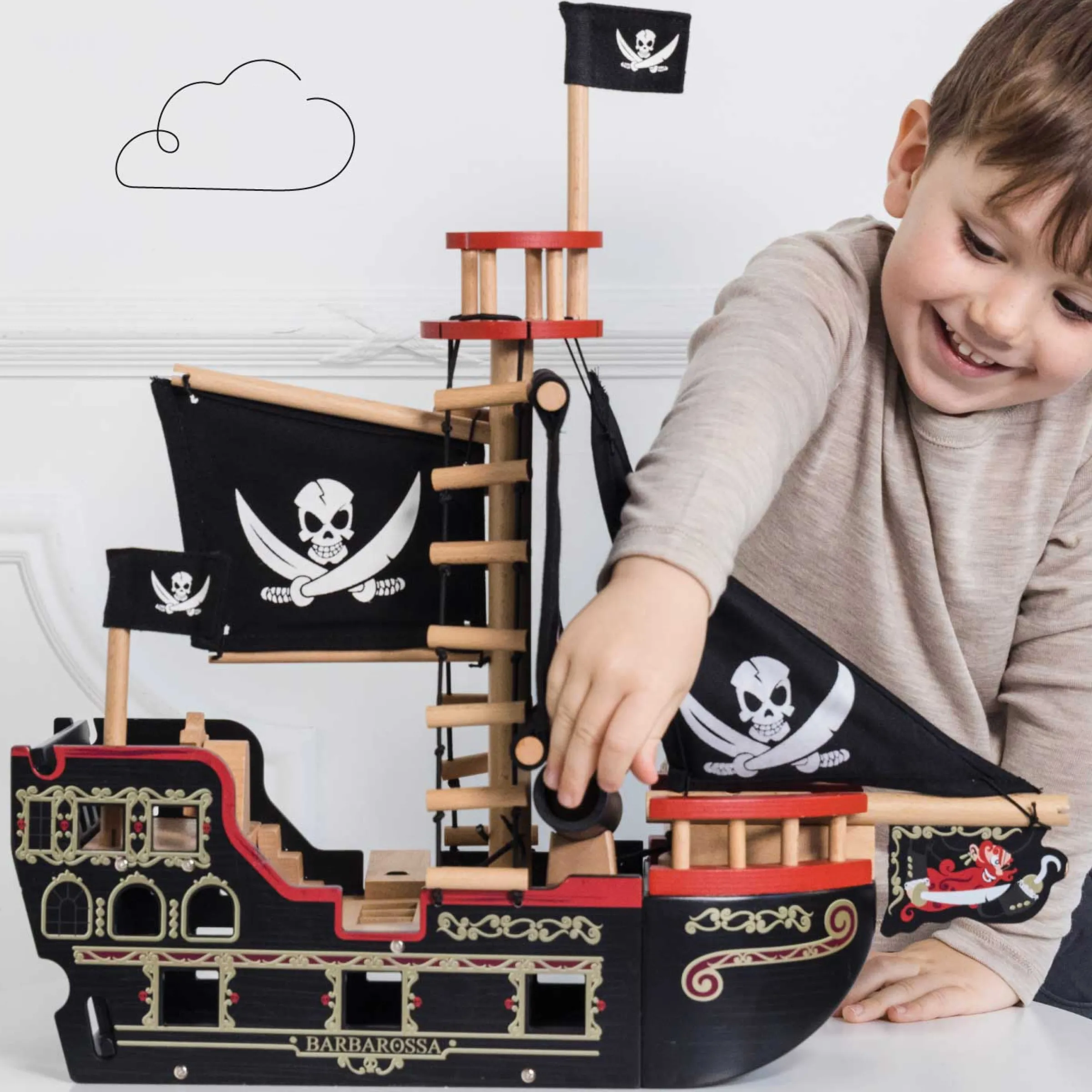 Barbarossa Pirate Ship>Meri Meri Sale