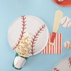 Baseball Cups (x 8)>Meri Meri Discount