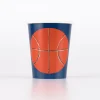 Basketball Cups (x 8)>Meri Meri Clearance