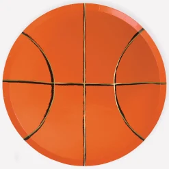 Basketball Plates (x 8)>Meri Meri Best