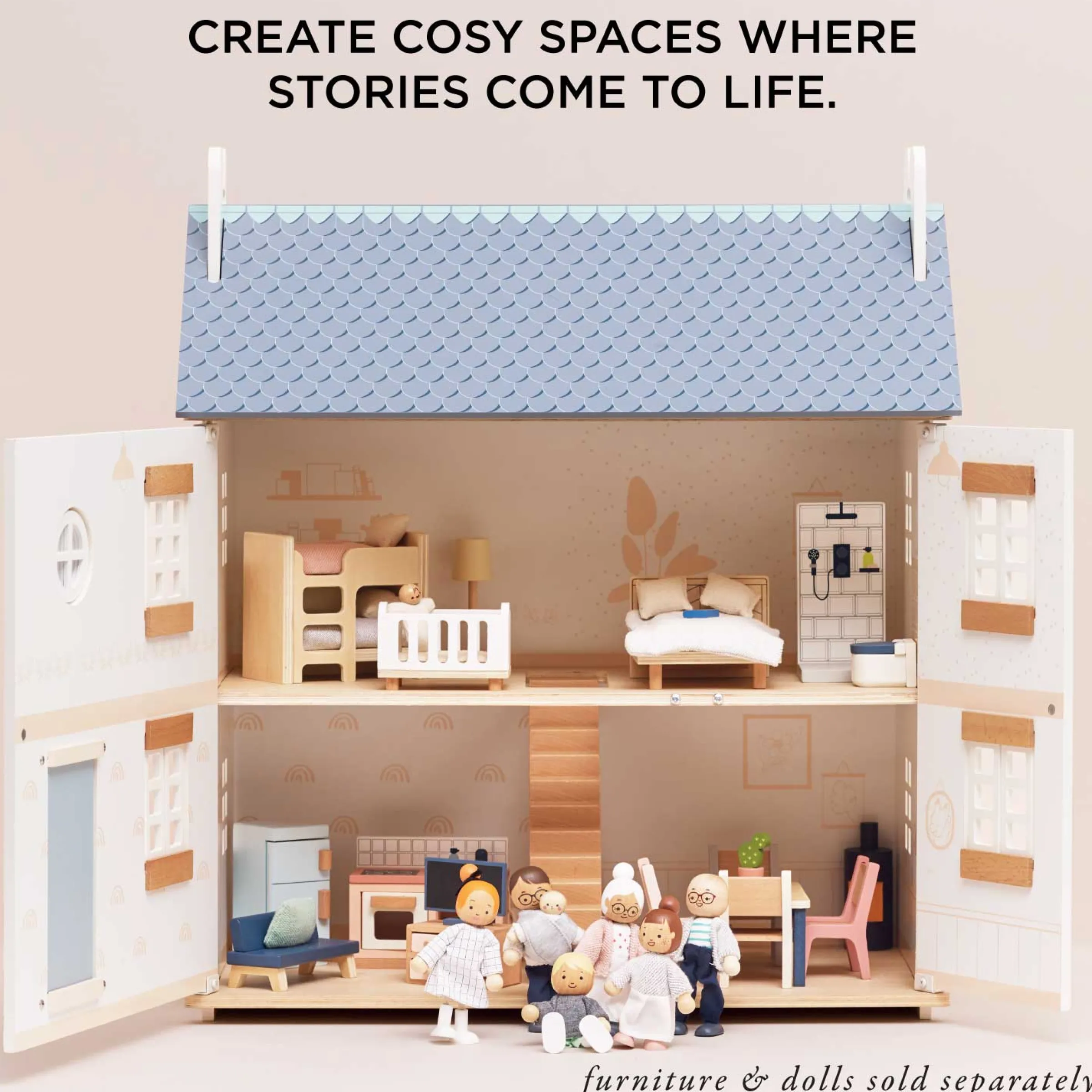 Bay Tree Wooden Dolls House>Meri Meri Outlet