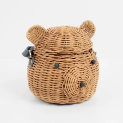 Bear Rattan Bag>Meri Meri Hot
