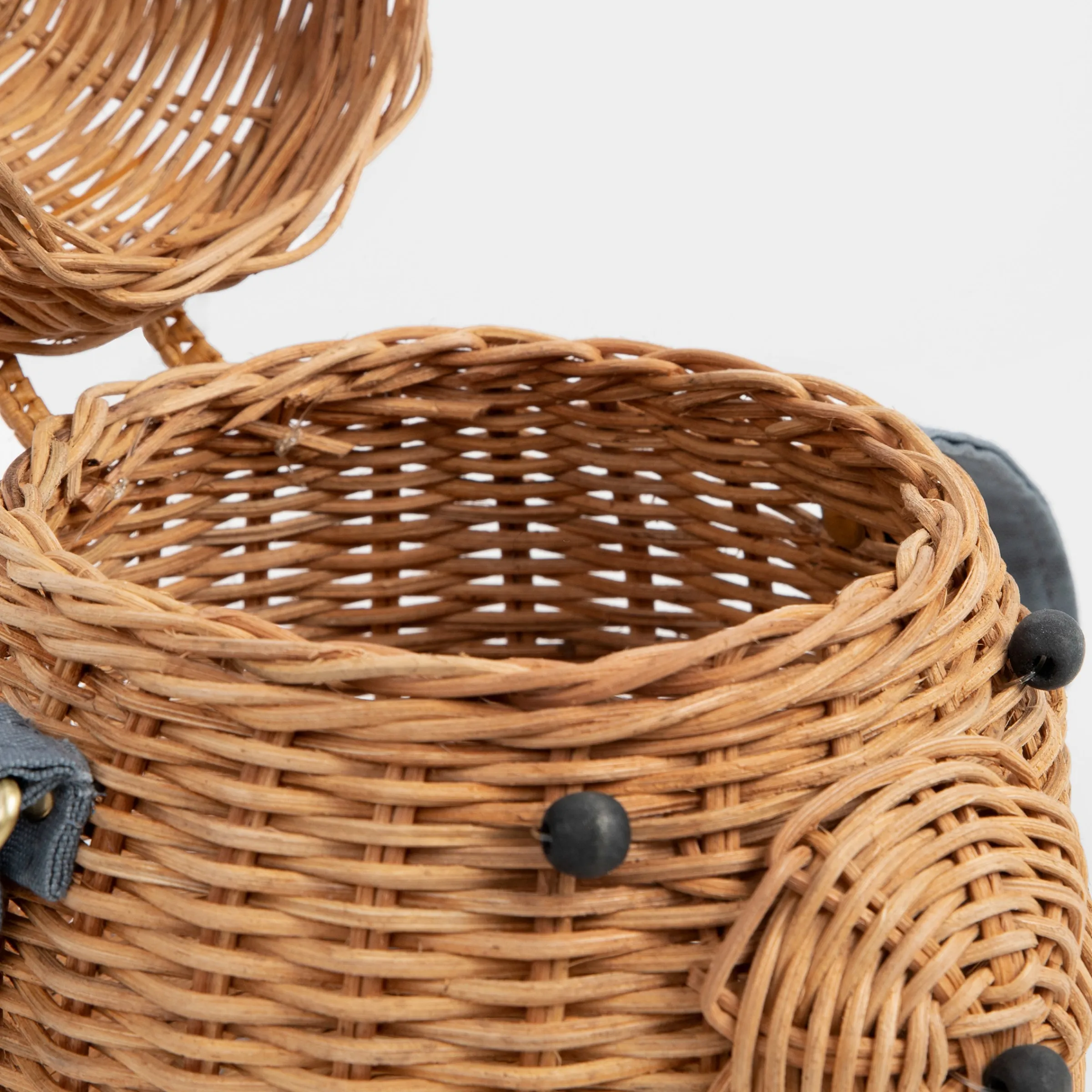 Bear Rattan Bag>Meri Meri Hot