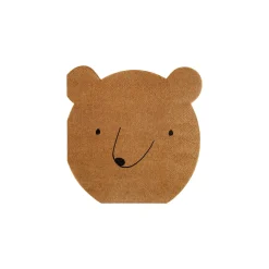 Bear Small Napkins (x 20)>Meri Meri Clearance