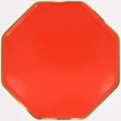 Berry Red Dinner Plates (x 8)>Meri Meri Discount