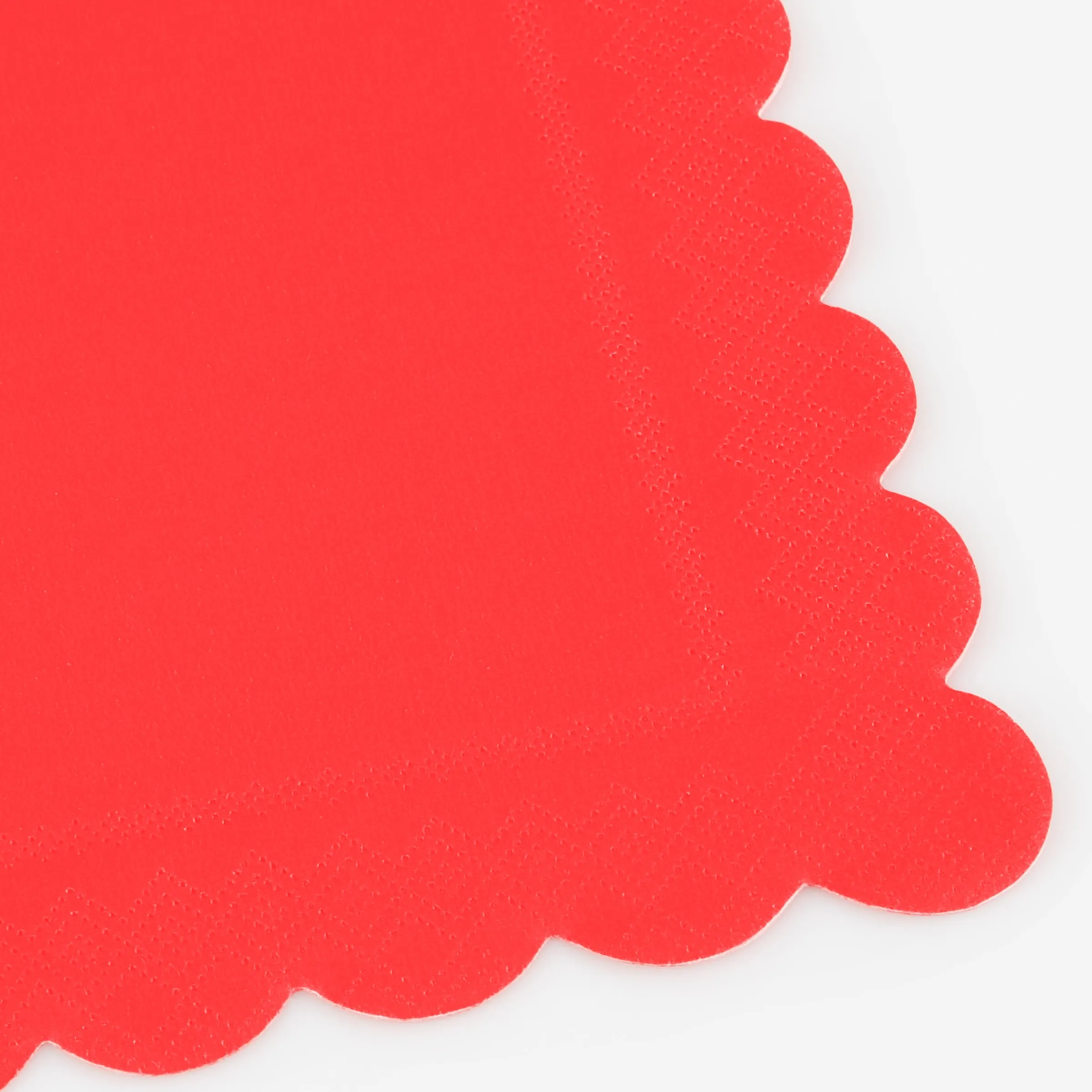 Berry Red Large Napkins (x 16)>Meri Meri Hot