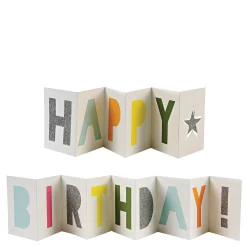 Birthday Banner Card>Meri Meri Sale