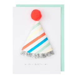 Birthday Hat Card>Meri Meri Best