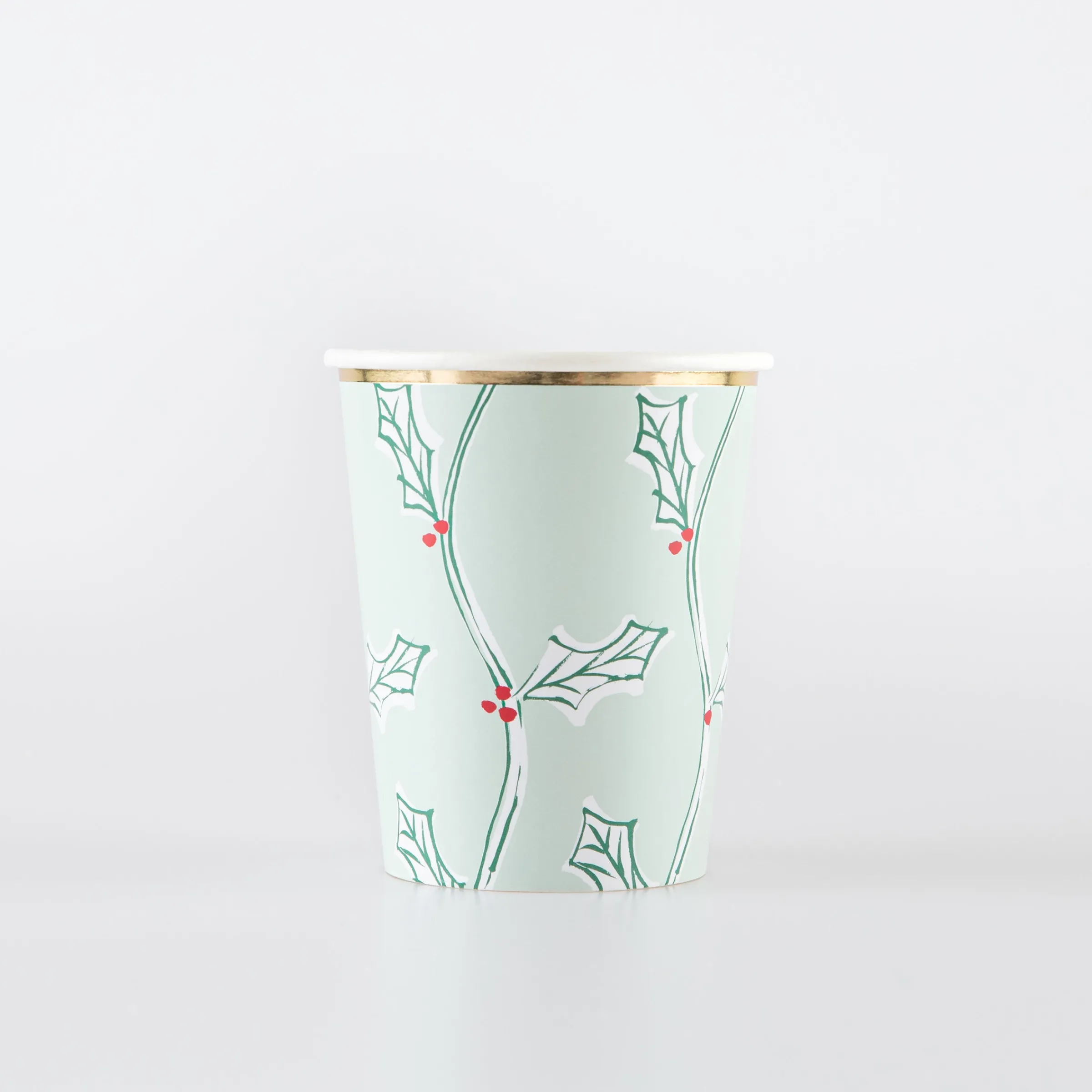 Block Print Cups (x 8)>Meri Meri Online