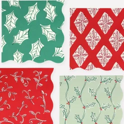 Block Print Large Napkins (x 16)>Meri Meri Sale