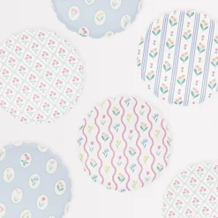 Bloomsbury Floral Pattern Side Plates (x 8)>Meri Meri Best