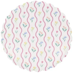 Bloomsbury Floral Pattern Dinner Plates (x 8)><noscript><img width=