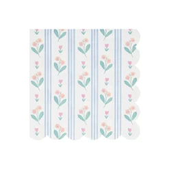 Bloomsbury Floral Pattern Large Napkins (x 16)><noscript><img width=