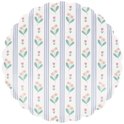 Bloomsbury Floral Pattern Dinner Plates (x 8)><noscript><img width=