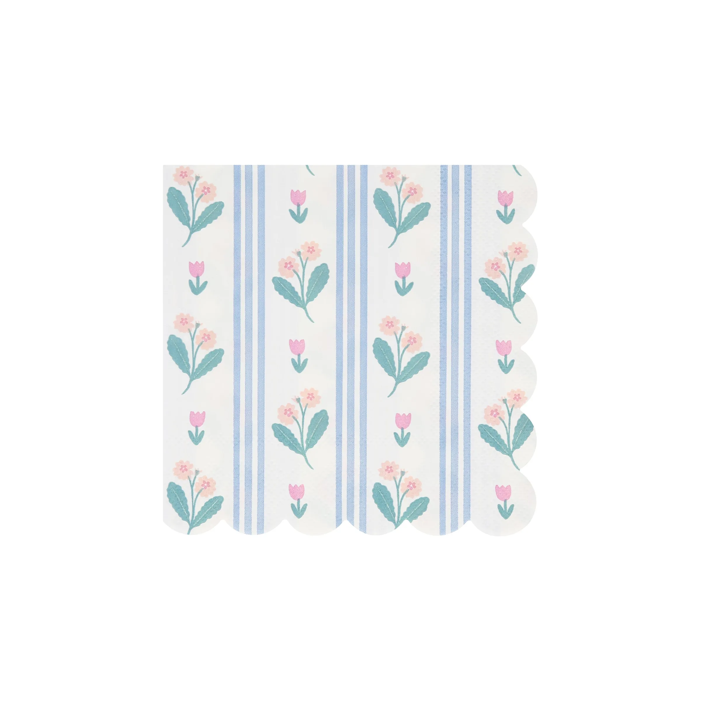 Bloomsbury Floral Pattern Small Napkins (x 16)>Meri Meri Discount
