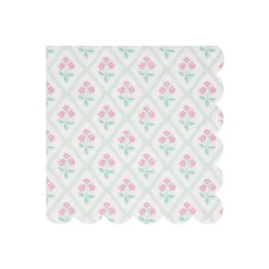 Bloomsbury Floral Pattern Large Napkins (x 16)><noscript><img width=