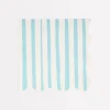 Blue Stripe Large Napkins (x 16)>Meri Meri Clearance