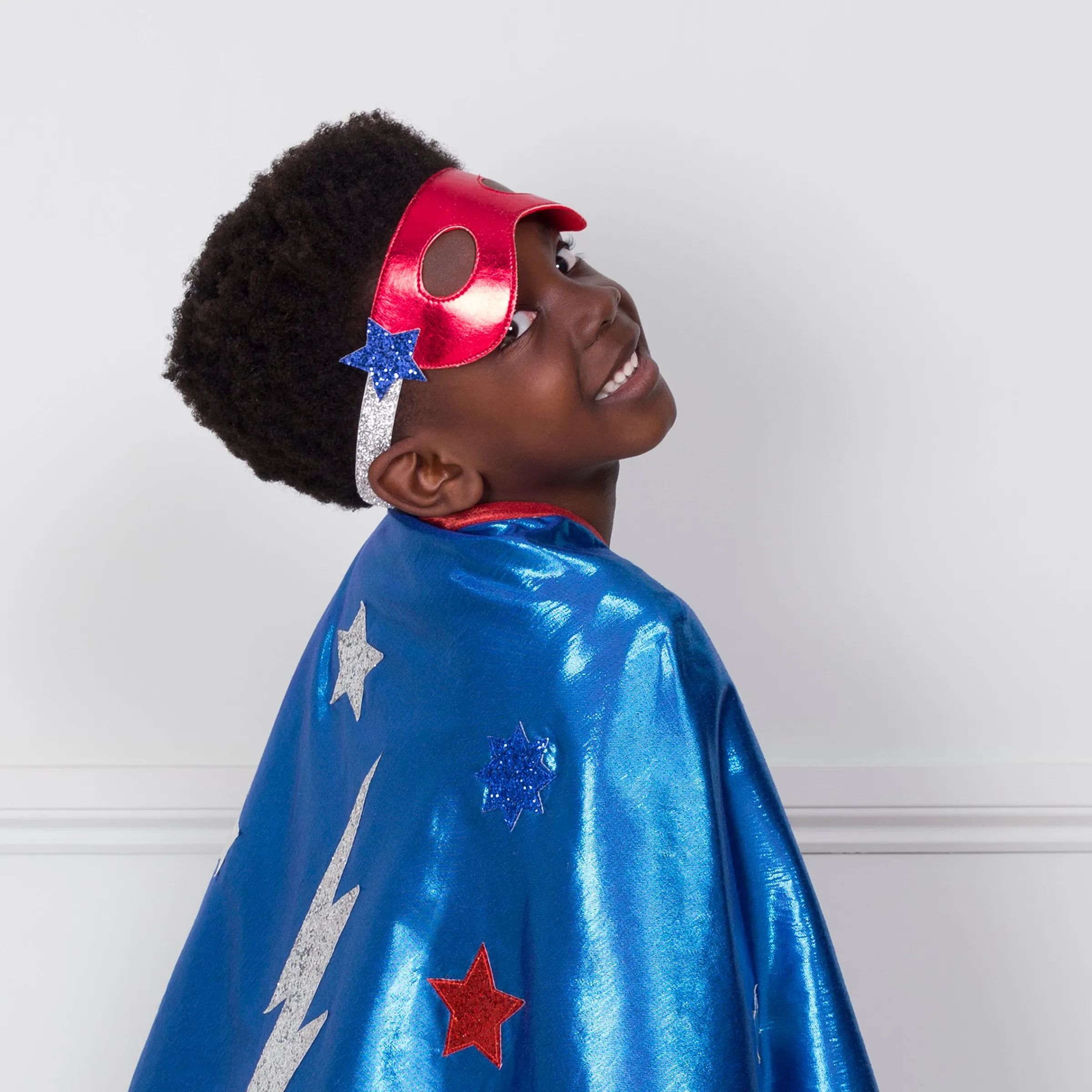 Blue Superhero Costume>Meri Meri Hot