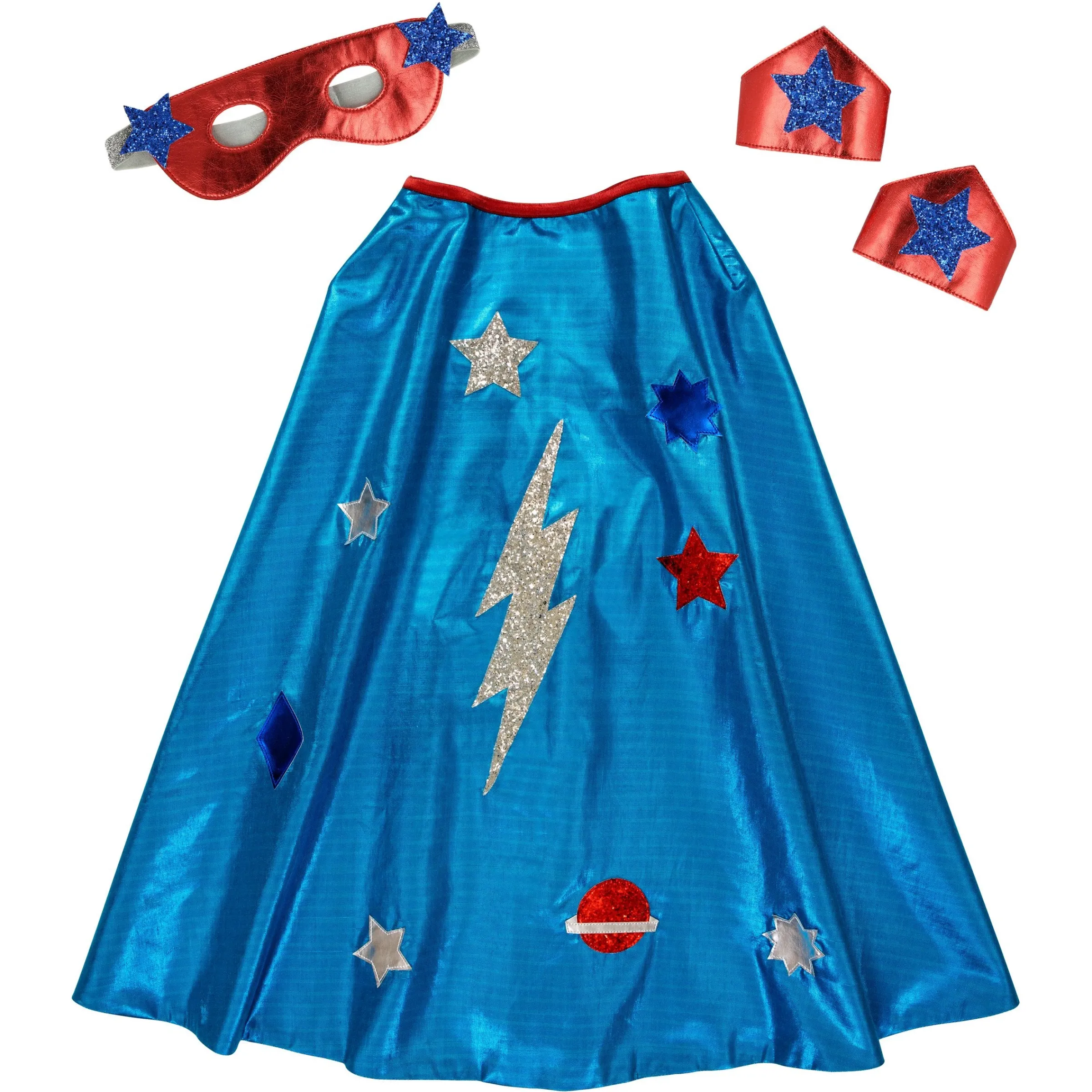 Blue Superhero Costume>Meri Meri Hot