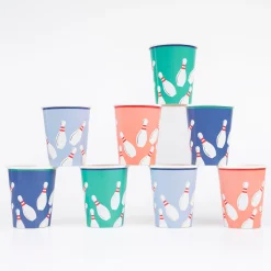 Bowling Cups (x 8)>Meri Meri Outlet