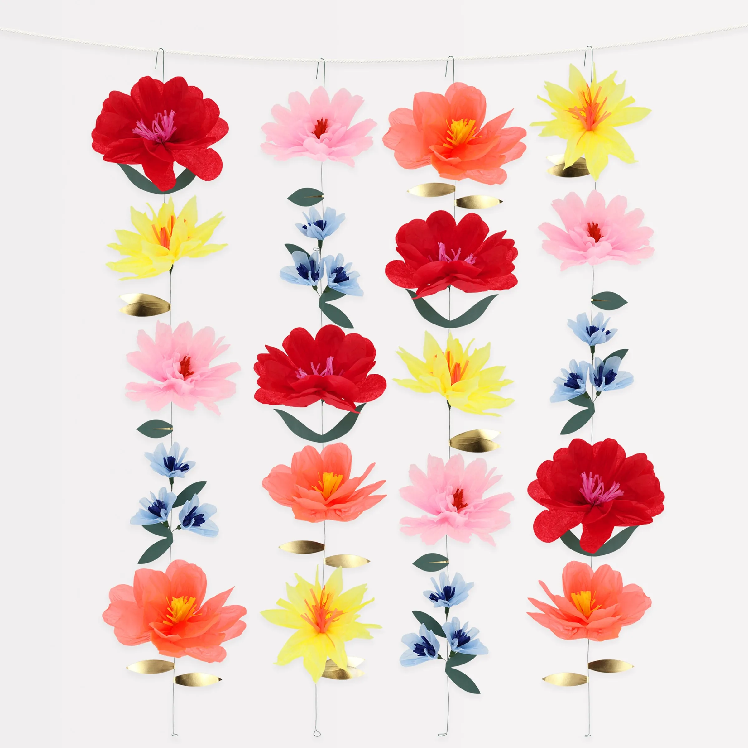 Bright Flower Wall>Meri Meri Sale