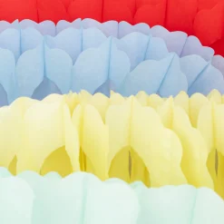 4 Bright Honeycomb Garland Set><noscript><img width=