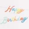 Bright Personalizable Birthday Garland Set>Meri Meri Best