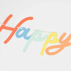 Bright Personalizable Birthday Garland Set><noscript><img width=