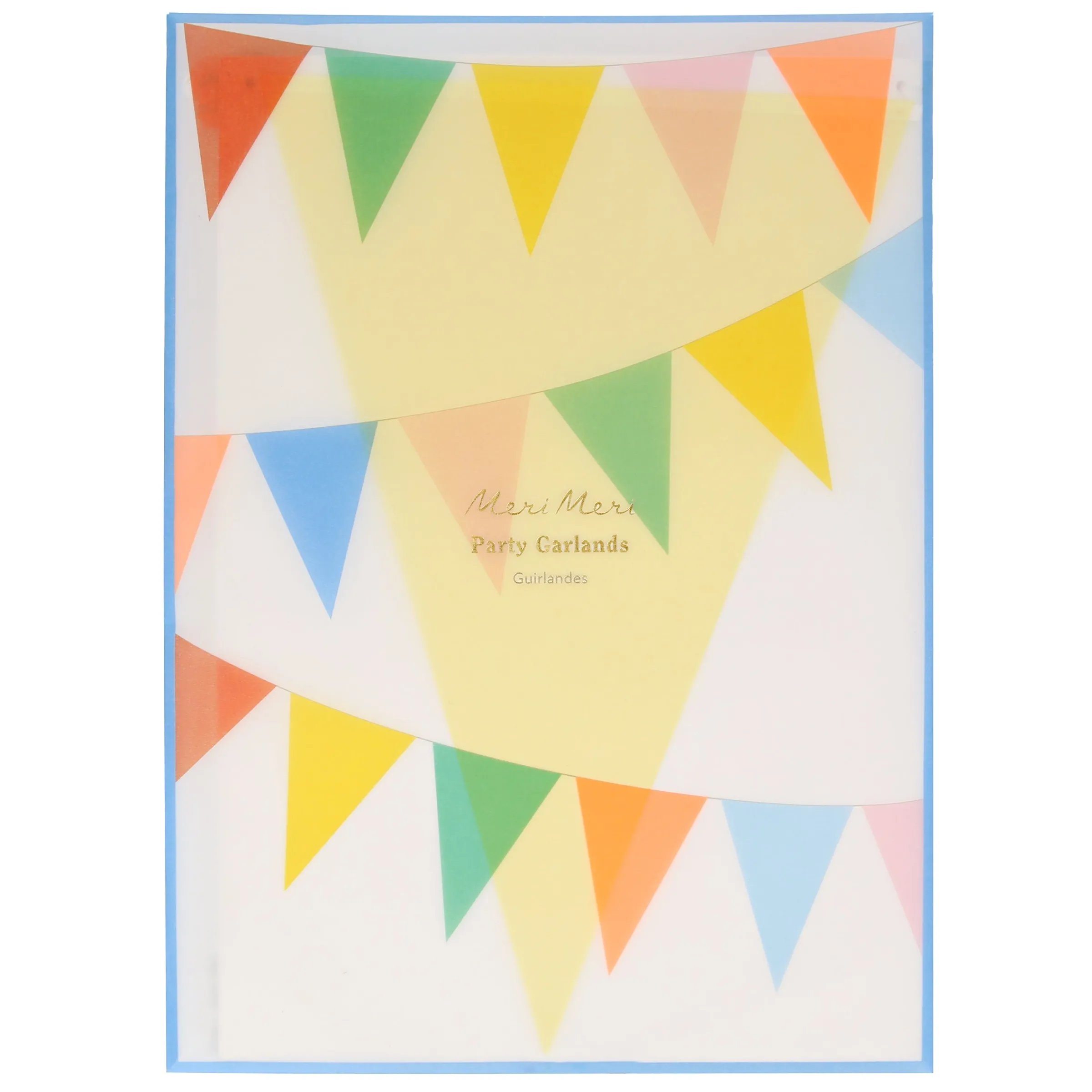 Bright Tissue Flag Garland Set>Meri Meri Discount