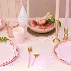 Broderie Anglaise Lace Multi Small Napkins (x 16)>Meri Meri Sale