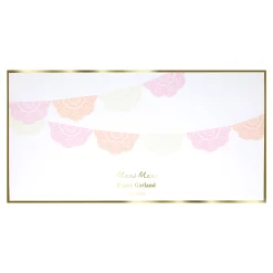 Broderie Anglaise Lace Multi Pennant Garland><noscript><img width=