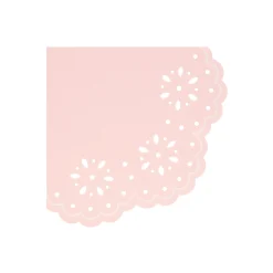 Broderie Anglaise Lace Multi Large Napkins (x 16)><noscript><img width=