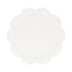 Broderie Anglaise Lace White Side Plates (x 8)>Meri Meri Clearance