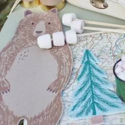 Brown Bear Large Plates (x 8)><noscript><img width=