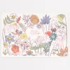 Butterflies & Flowers Coloring Placemats (x 8)>Meri Meri Best